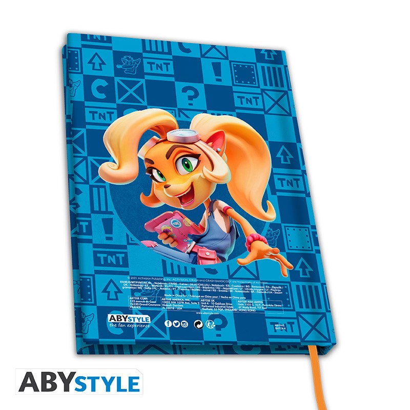Crash Bandicoot A5 Notebook "Crash & Coco"