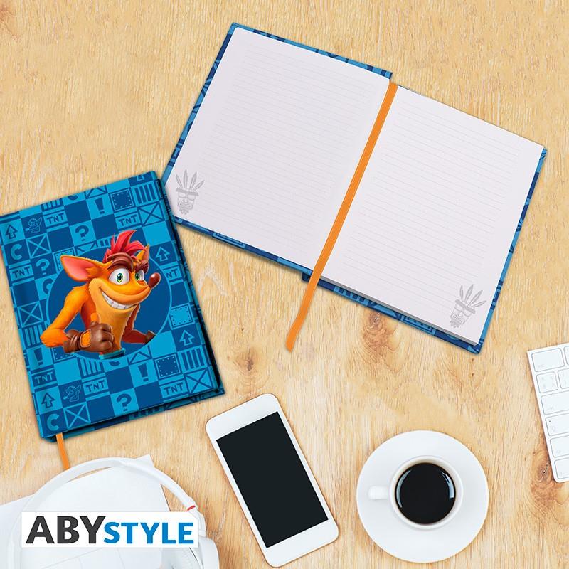 Crash Bandicoot A5 Notebook "Crash & Coco"