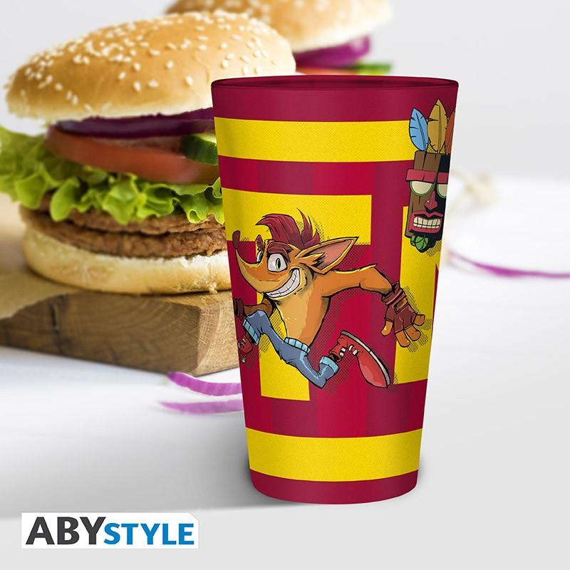 Crash Bandicoot Glass TNT Crash (large)