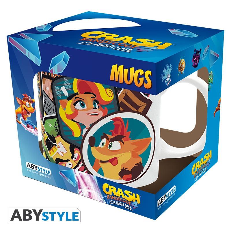 Crash Bandicoot Tasse "Sticker Crash"