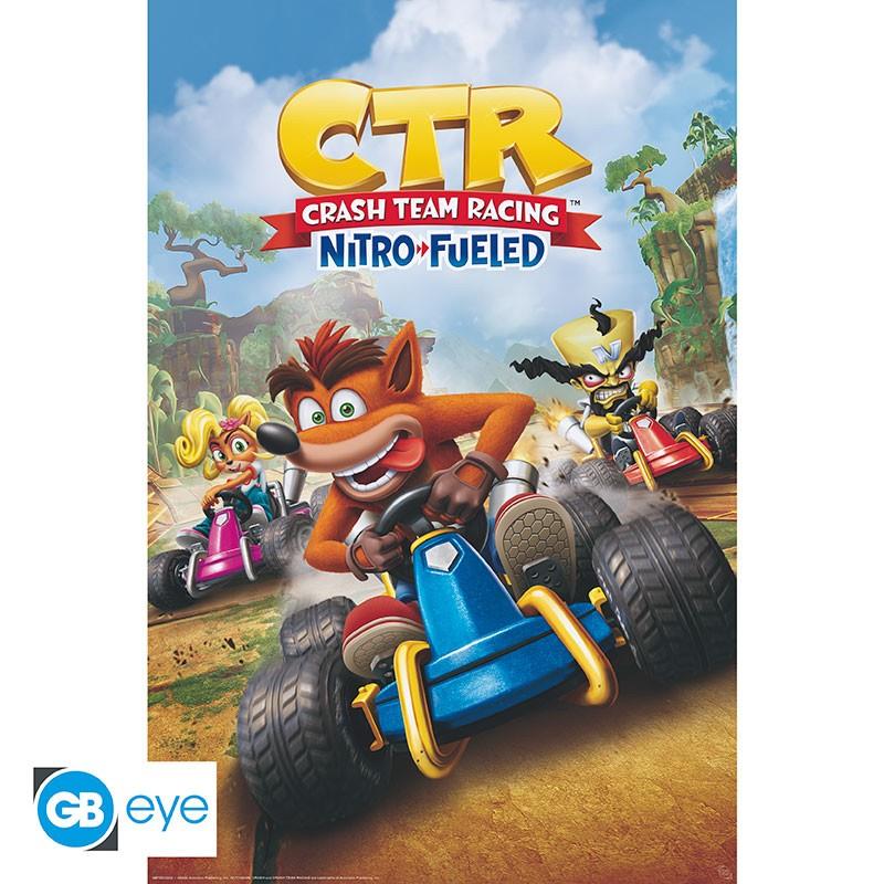 Crash Team Racing Maxi-Poster "Cover" 91,5 x 61 cm