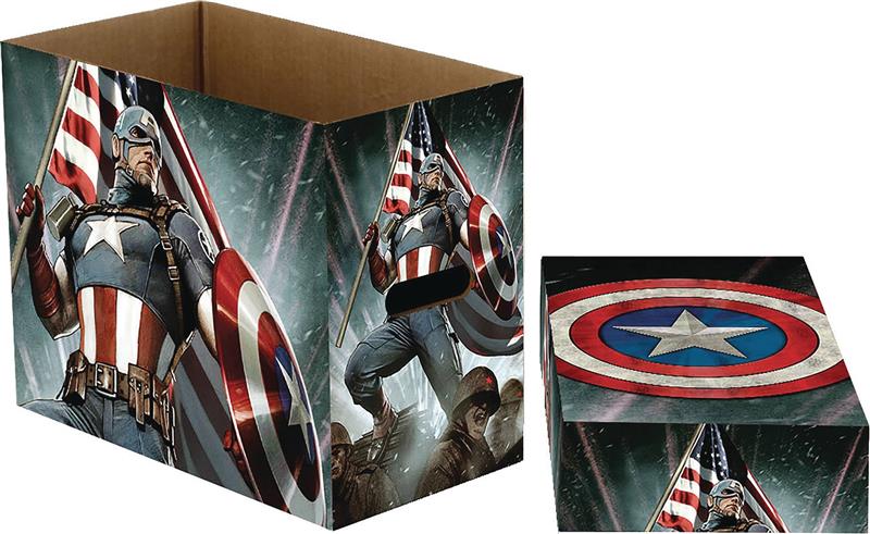 DC Comics Archivierungsbox Captain America Stars 22 x 29 x 37 cm