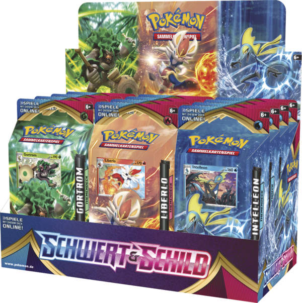 Pokemon Schwert & Schild Themendeck, Deutsch