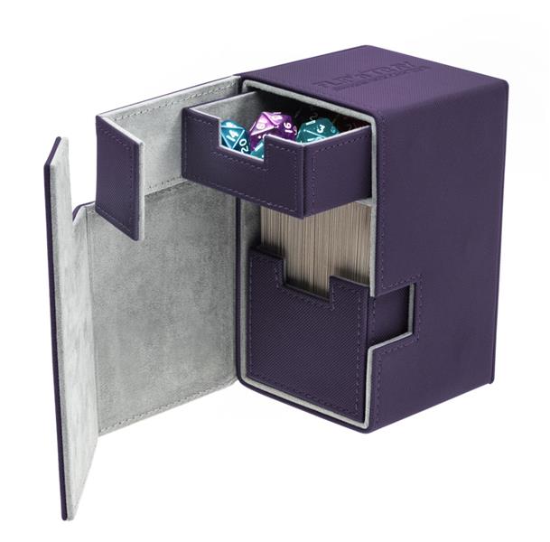 Ultimate Guard Flip´n´Tray Deck Case 100+ Standardgröße XenoSkin Violett