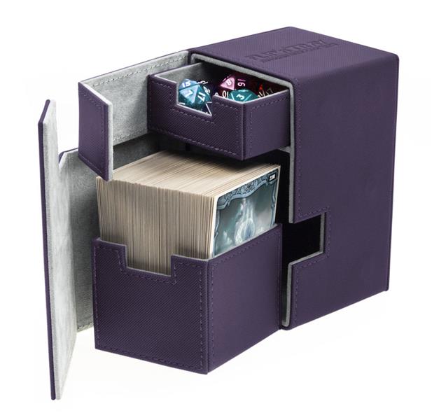 Ultimate Guard Flip´n´Tray Deck Case 100+ Standardgröße XenoSkin Violett