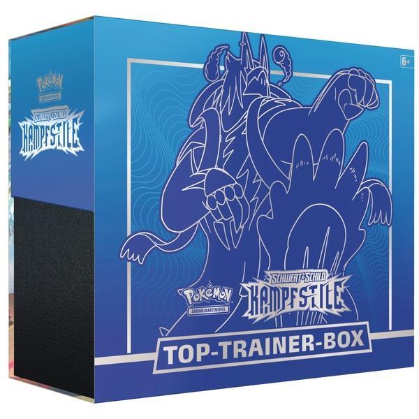 PKM - SWSH045 Kampfstile Top-Trainer Box (DE) Blau