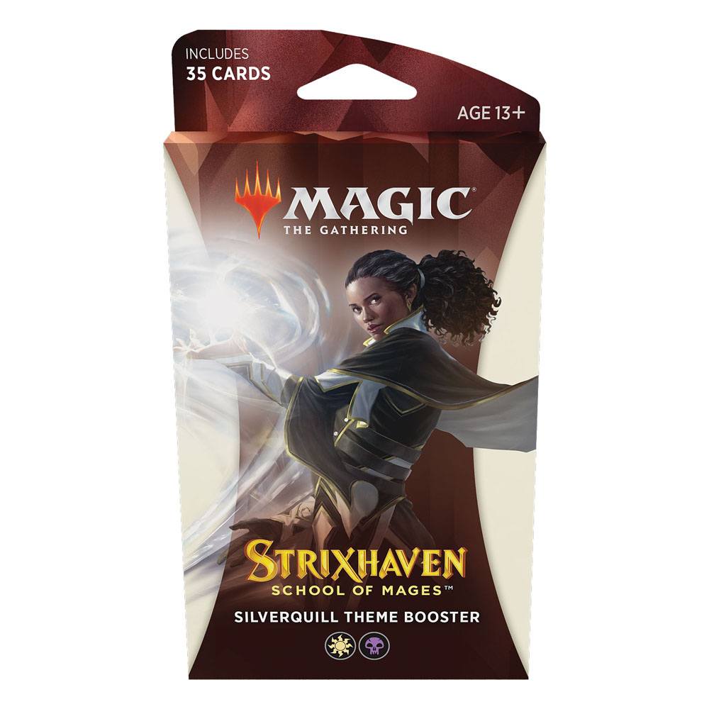 MTG - Strixhaven: Akademie der Magier Themen-Booster (EN) Silberkiel (Weiß/Schwarz)
