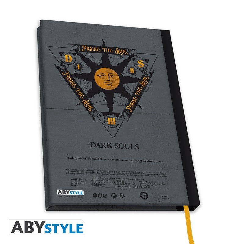 Dark Souls A5 Notebook "Praise the Sun"