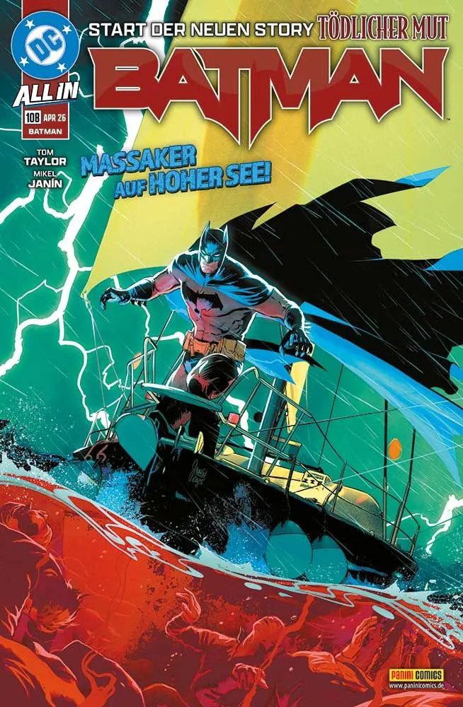 Batman (Rebirth) 108: Massaker auf hoher See!