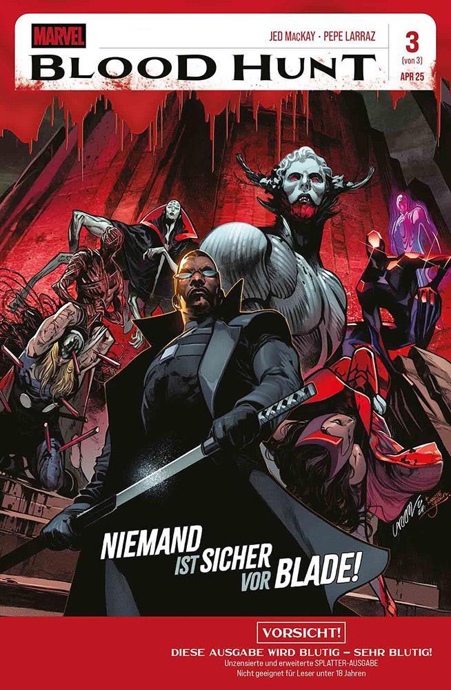 Blood Hunt 03: Niemand ist sicher vor Blade! (Splatter-Ausgabe)