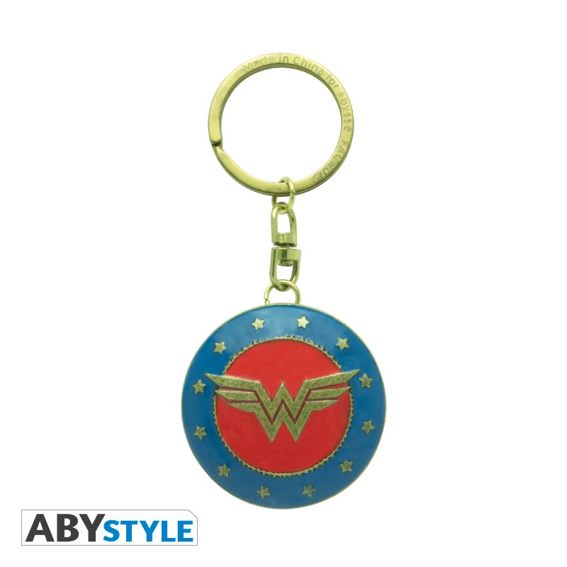 DC Comics 3D Keychain "Wonder Woman Shield"