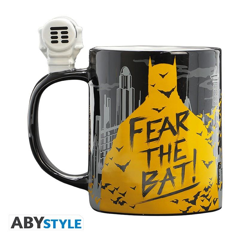 DC Comics 3D Tasse "Bat-Signal & Batman"