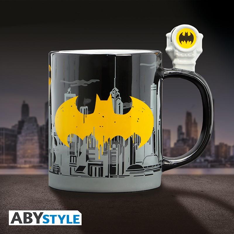 DC Comics 3D Tasse "Bat-Signal & Batman"