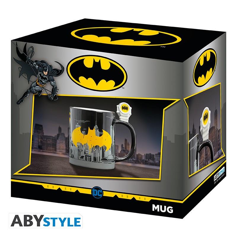 DC Comics 3D Tasse "Bat-Signal & Batman"