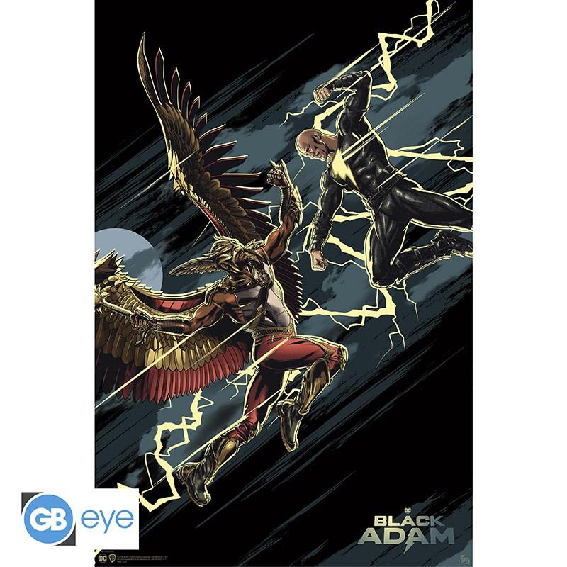 DC Comics Maxi-Poster "Black Adam vs. Hawkman" 91,5 x 61 cm