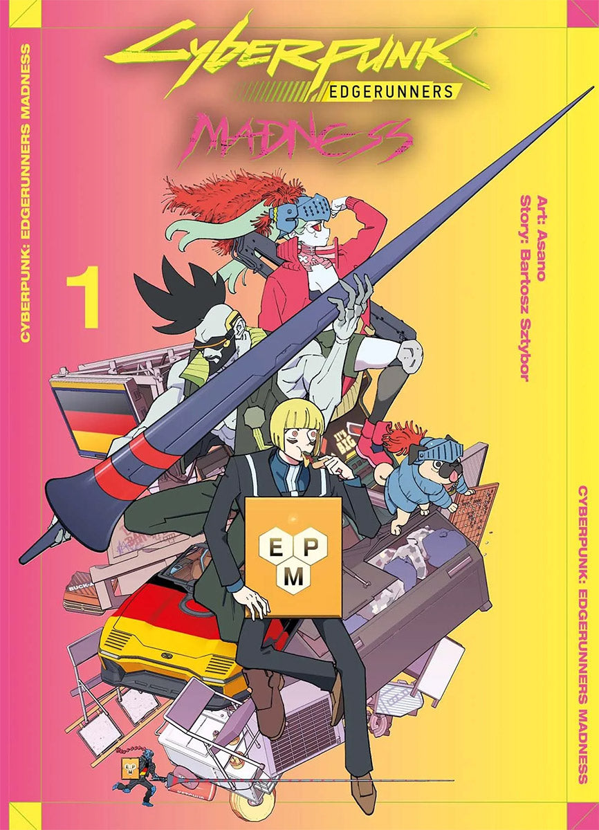 Cyberpunk: Edgerunners - Madness 01, Exklusiv-Variant Comic Con Stuttgart 2025 (1.961)