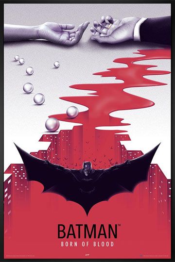 DC Comics Art Print Batman Born In Blood 91 x 61 cm