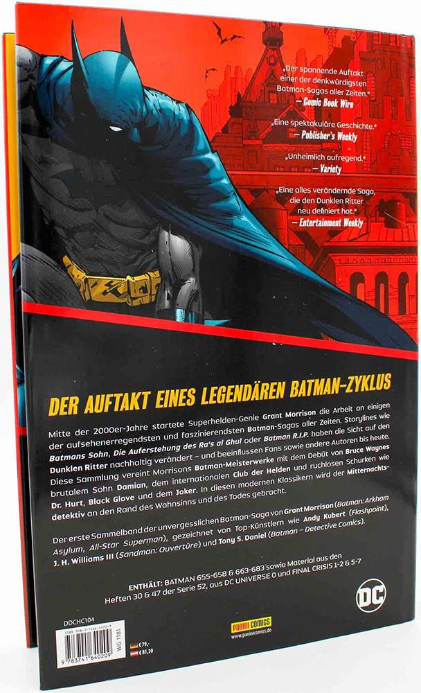 Batman von Grant Morrison 01 (von 03) - Deluxe Edition
