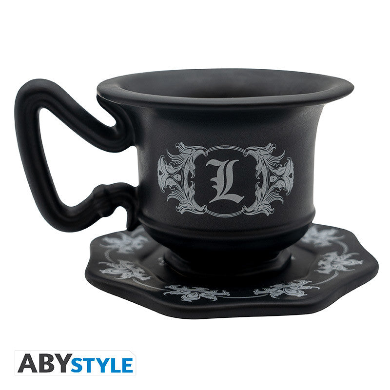 Death Note Tasse mit Untersetzer "L"
