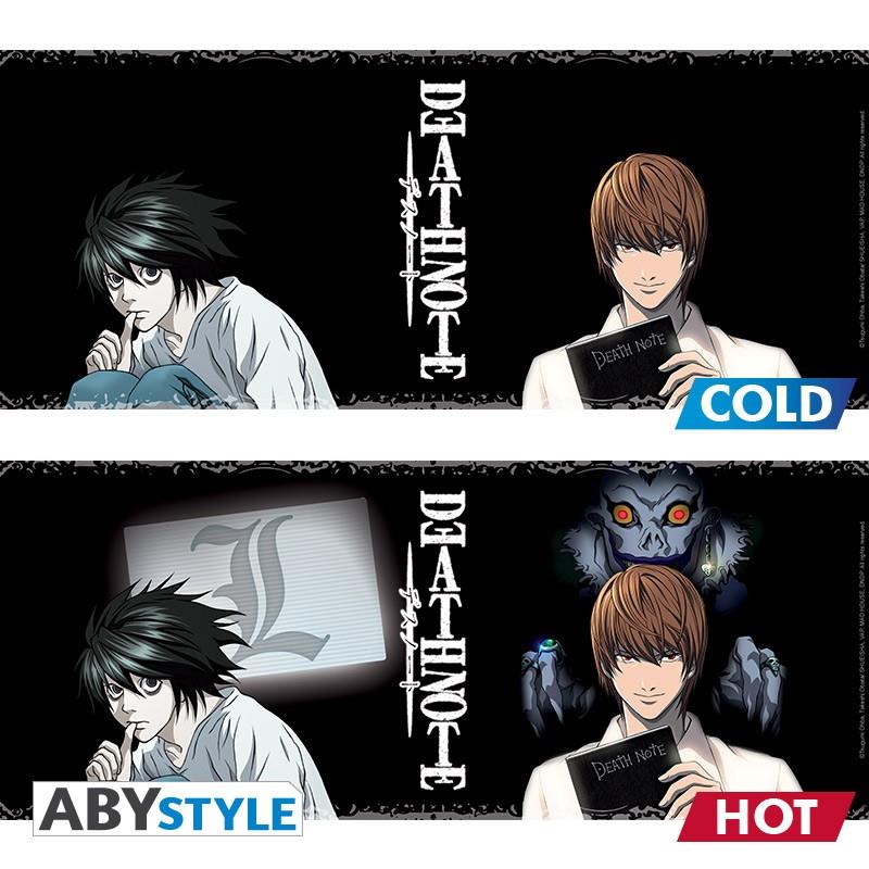 Death Note Heat Change Mug Kira & L