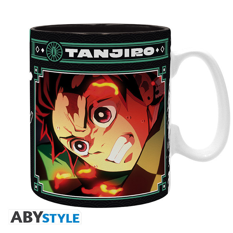 Demon Slayer Tasse " Tanjiro black & green"