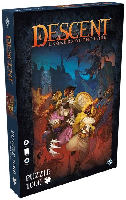 Descent: Legenden der Finsternis - Puzzle (1.000 Teile)