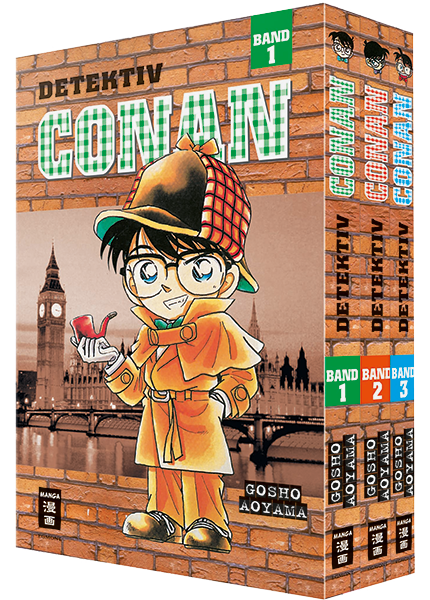 Detektiv Conan - Einstiegsbundle (Band 01-03)