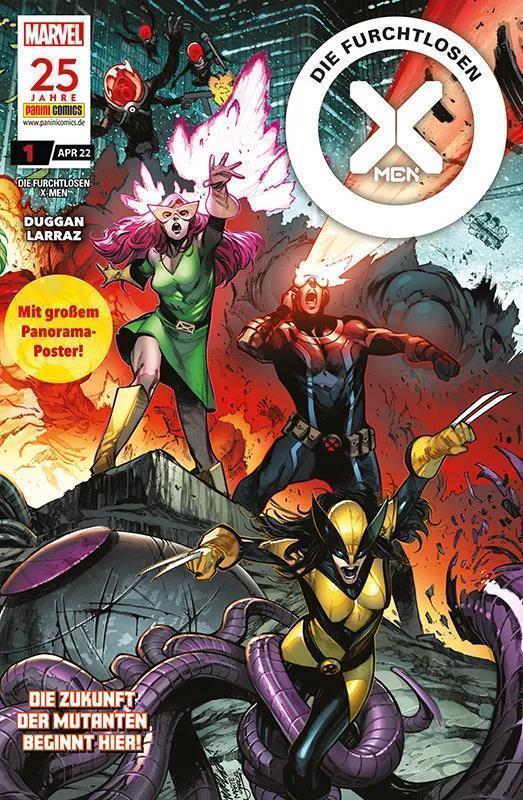 Die furchtlosen X-Men 01 (mit Panorama-Poster)