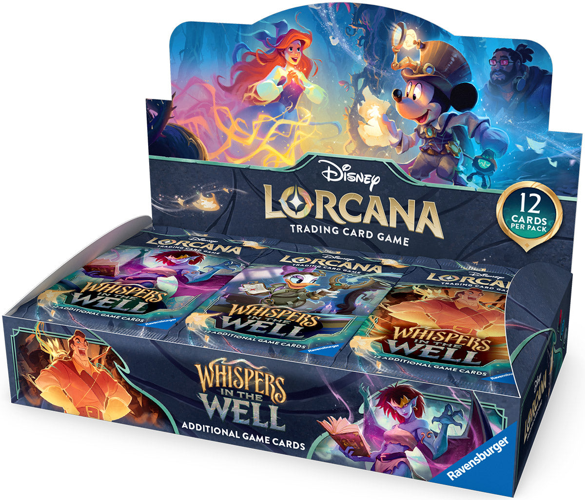 Disney Lorcana TCG Whispers in the Well Booster Display (24) (EN)