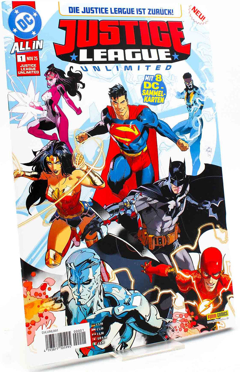 Justice League Unlimited 01 (mit 8 DC-Sammelkarten)