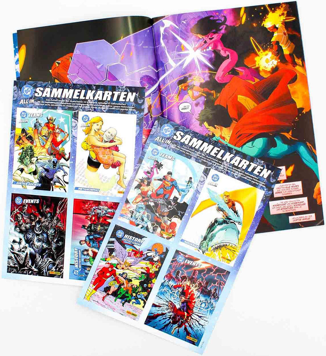 Justice League Unlimited 01 (mit 8 DC-Sammelkarten)