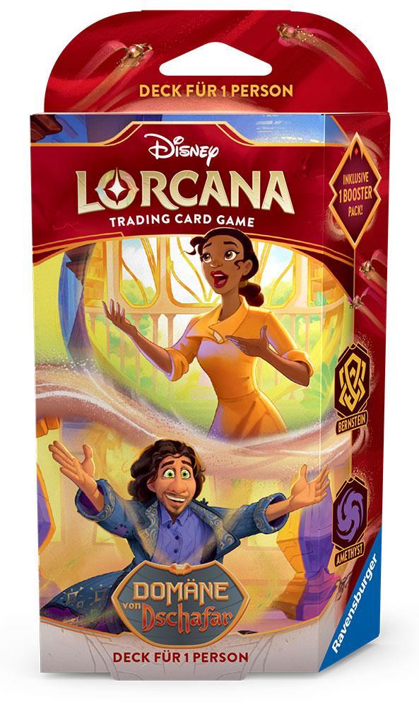 Disney Lorcana TCG Reign of Jafar Starter Deck (GER) Tiana/Bruno (Amethyst/Amber)