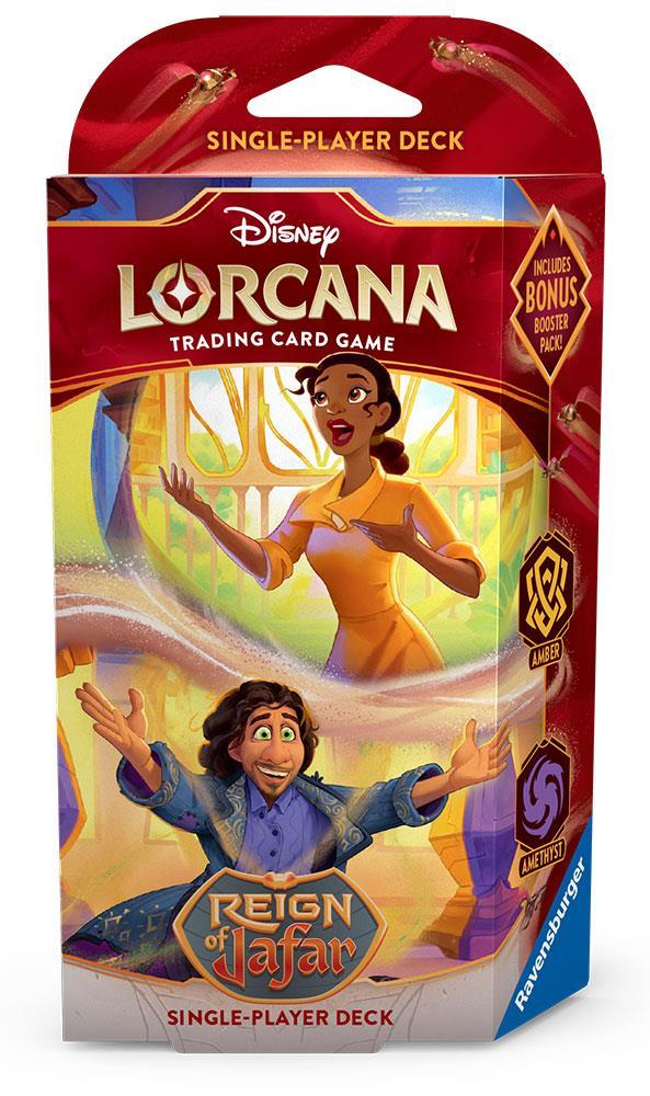 Disney Lorcana TCG Reign of Jafar Starter Deck (EN) Tiana/Bruno (Amethyst/Amber)