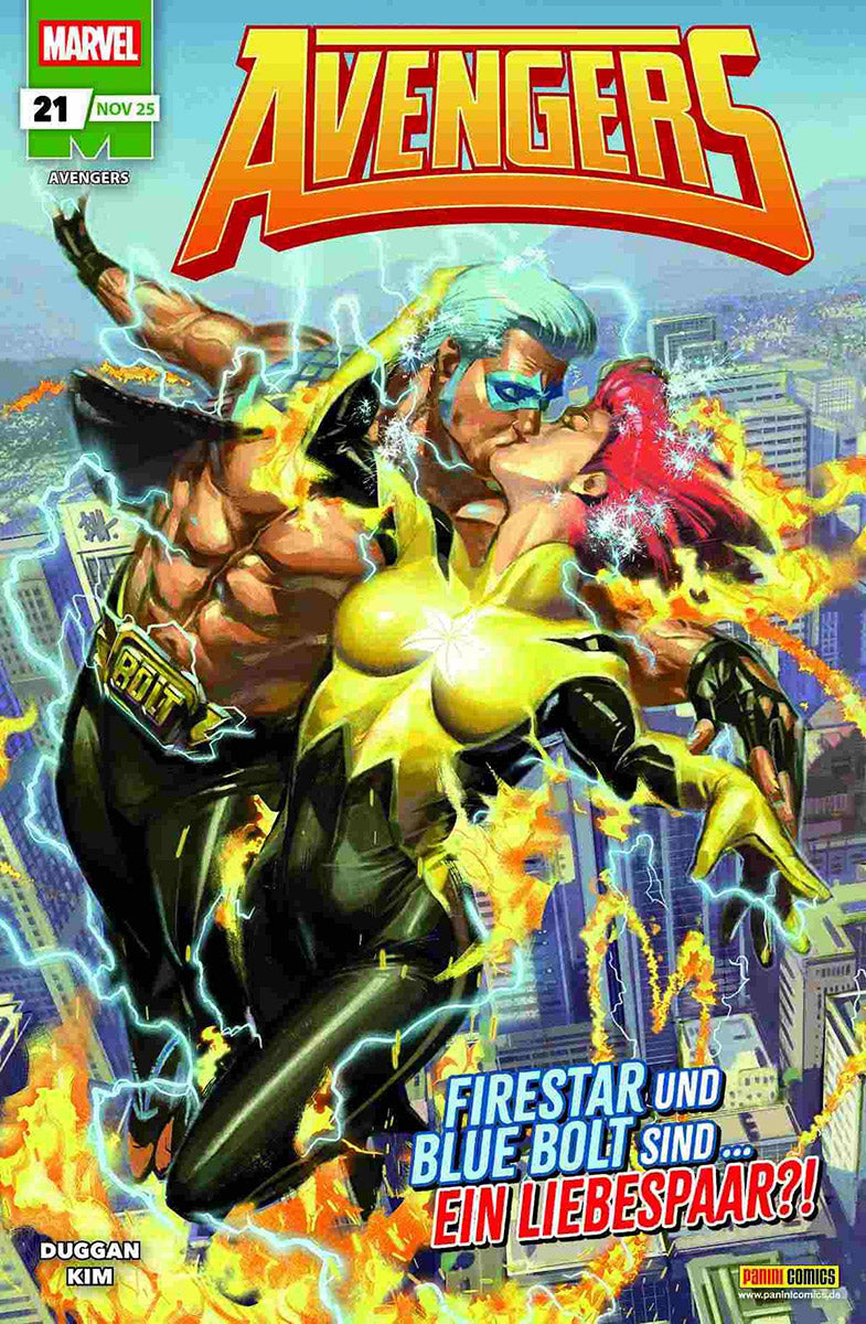 Avengers (2024) 21: Firestar und Blue Bolt sind ... ein Liebespaar?!