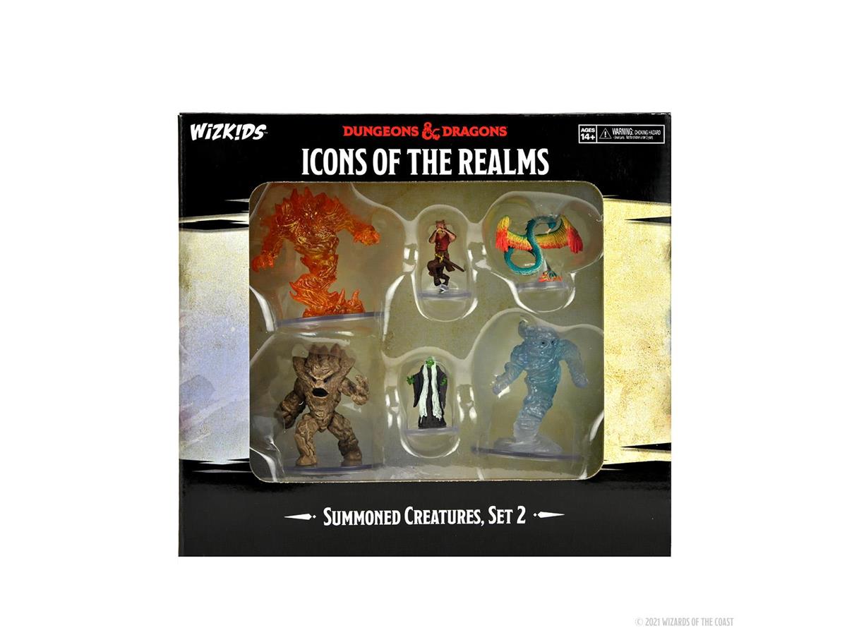 D&D Icons of the Realms: pre-painted Miniatures Summoning Creatures Set 2