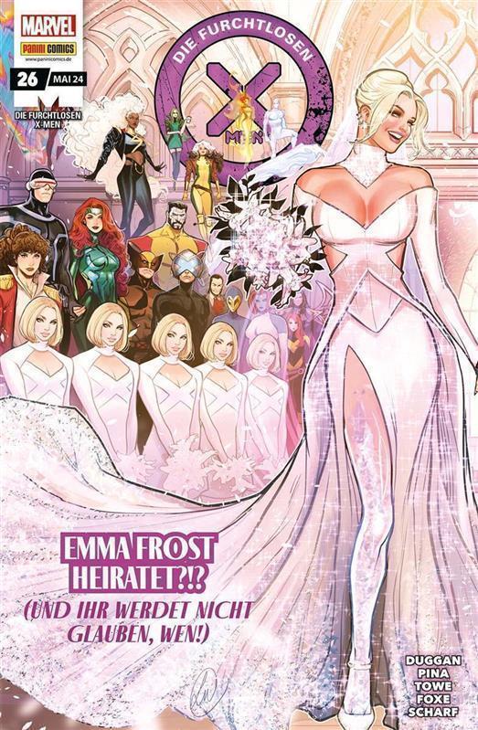 Die furchtlosen X-Men 26: Emma Frost heiratet?!? (und ihr werdet nicht glauben, wen!)