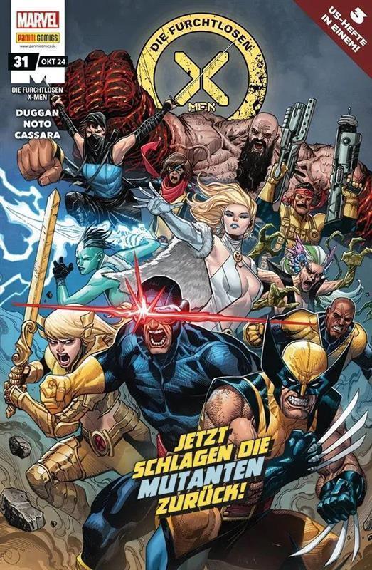 Die furchtlosen X-Men 31: Jetzt schlagen die Mutanten zurück!