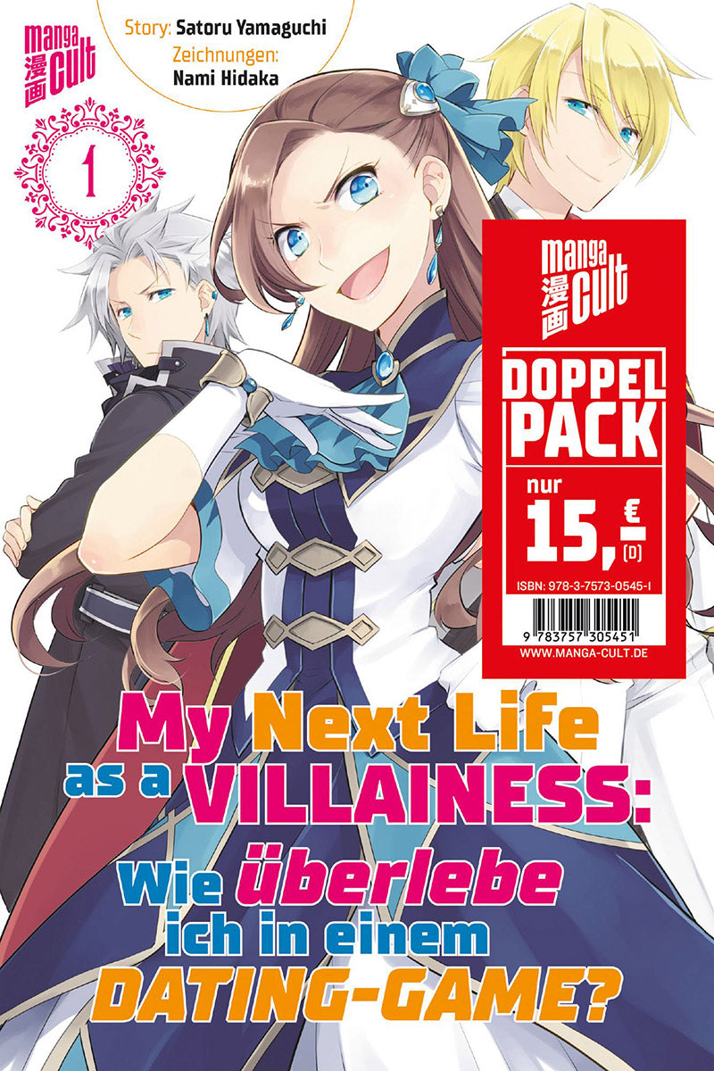 My Next LIfe as a Villainess: Wie überlebe ich in einem Dating-Game? Dopppelpack (Band 1+2)