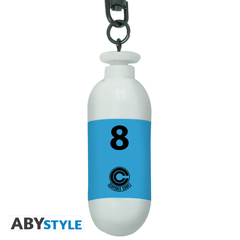 Dragon Ball 3D Keychain "DBZ/Blue Plastic Capsule"
