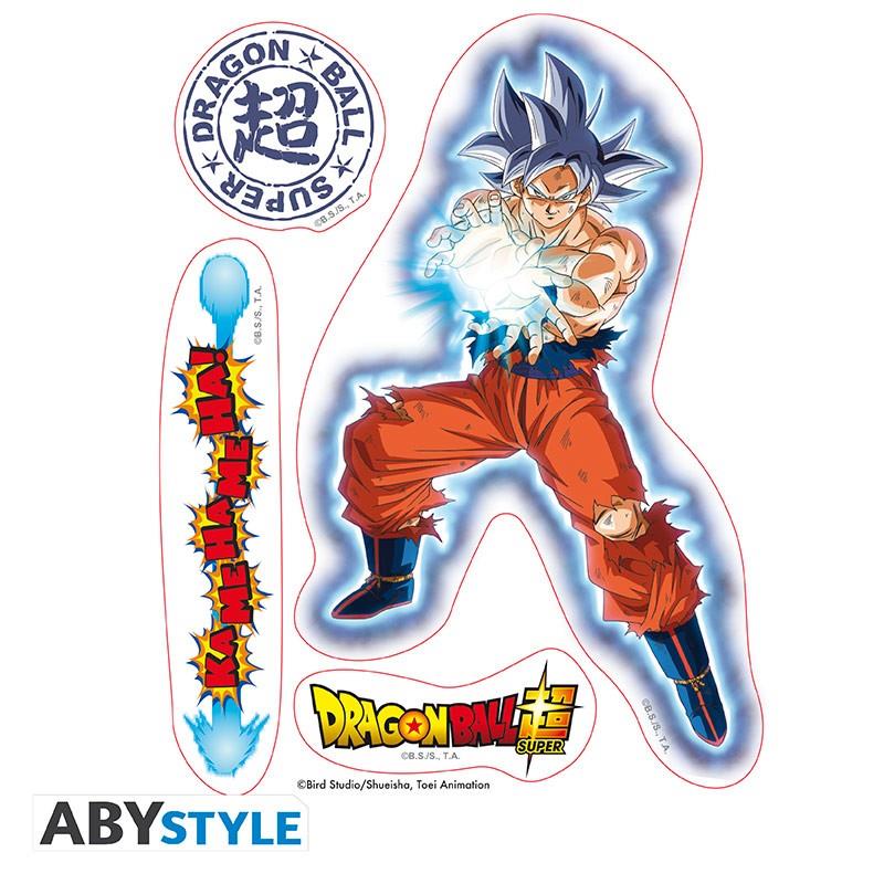Dragon Ball Super Stickers "Goku & Vegeta" 16 x 11cm (2 Sheets)