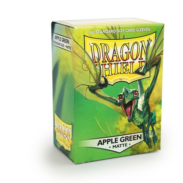 Dragon Shield Standard Sleeves - Matte Apple Green (100 Sleeves)