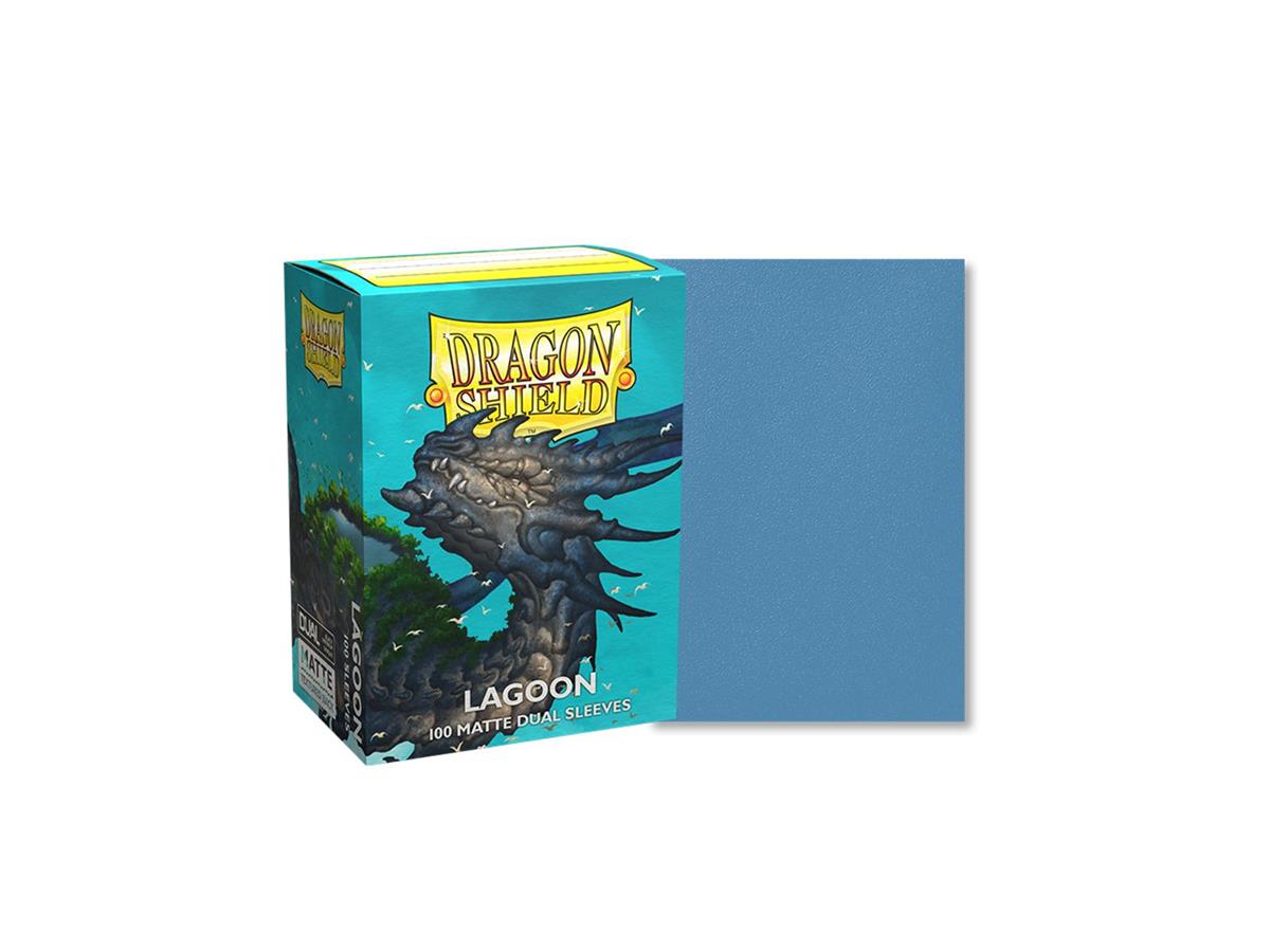 Dragon Shield Standard Sleeves - Dual Matte Lagoon (100 Sleeves)