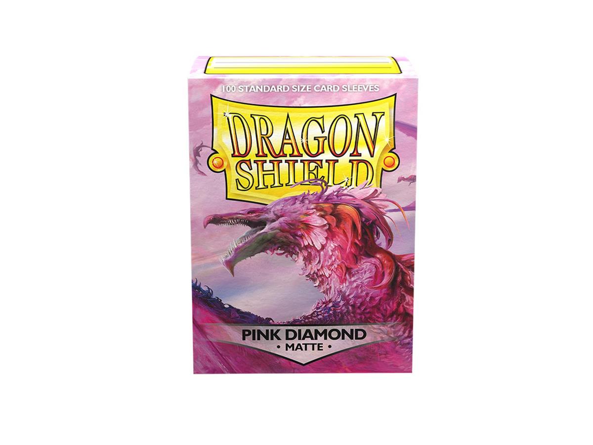 Dragon Shield Standard Sleeves - Matte Pink Diamond (100 Sleeves)