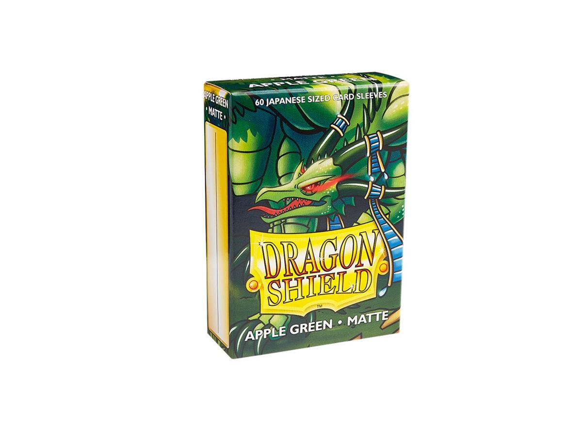 Dragon Shield Japanese Sleeves - Matte Apple Green (60 Sleeves)