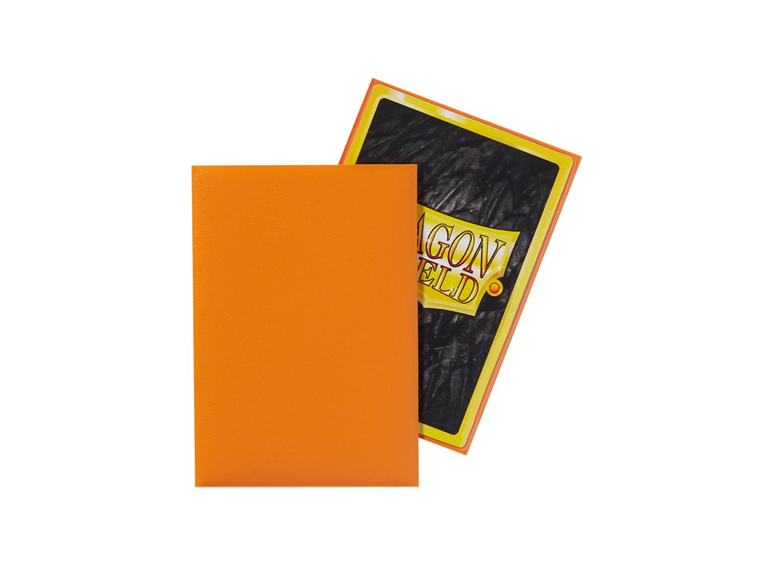 Dragon Shield Japanese Sleeves - Matte Orange (60 Sleeves)
