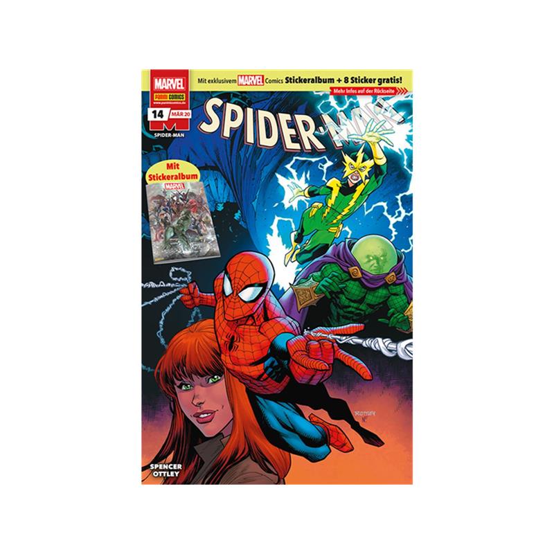 Spider-Man (2019) 14 (mit Stickeralbum + 8 Stickern)