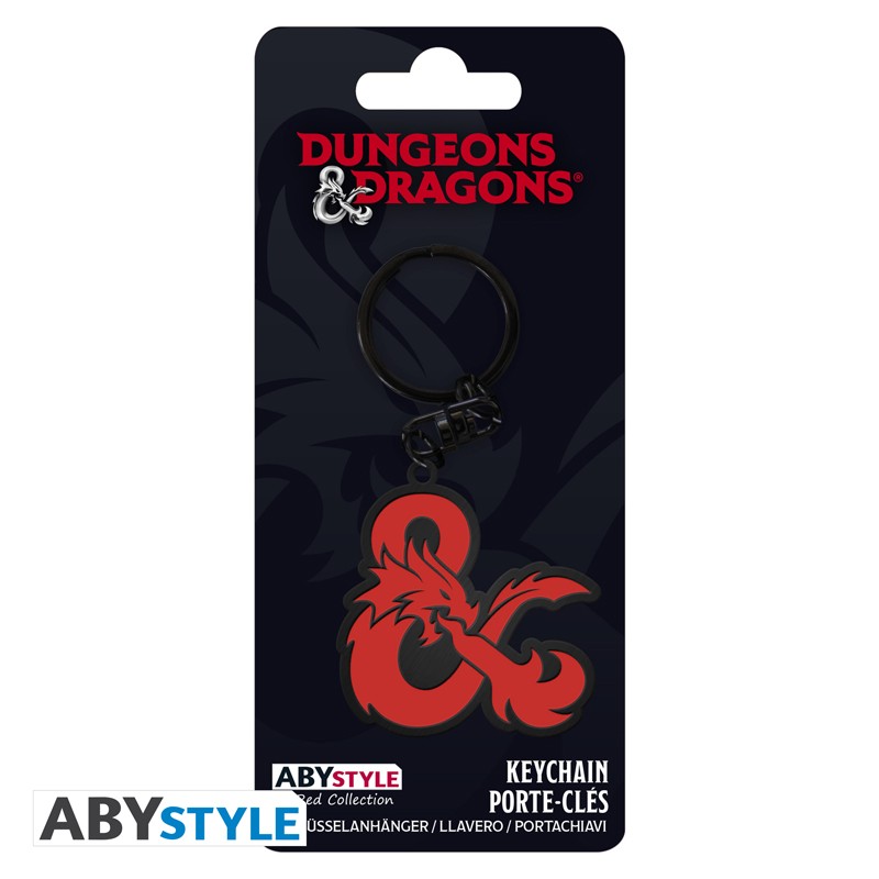 Dungeons & Dragons Keychain "Ampersand Logo"