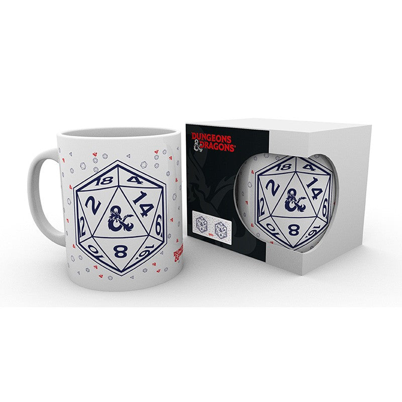 Dungeons & Dragons Mug D20