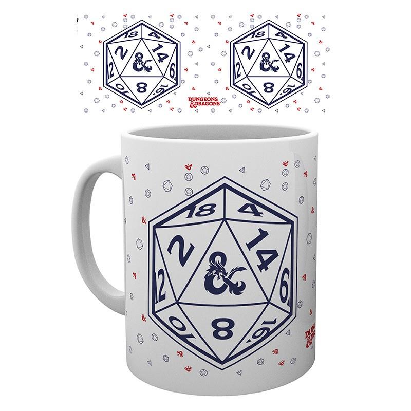 Dungeons & Dragons Mug D20