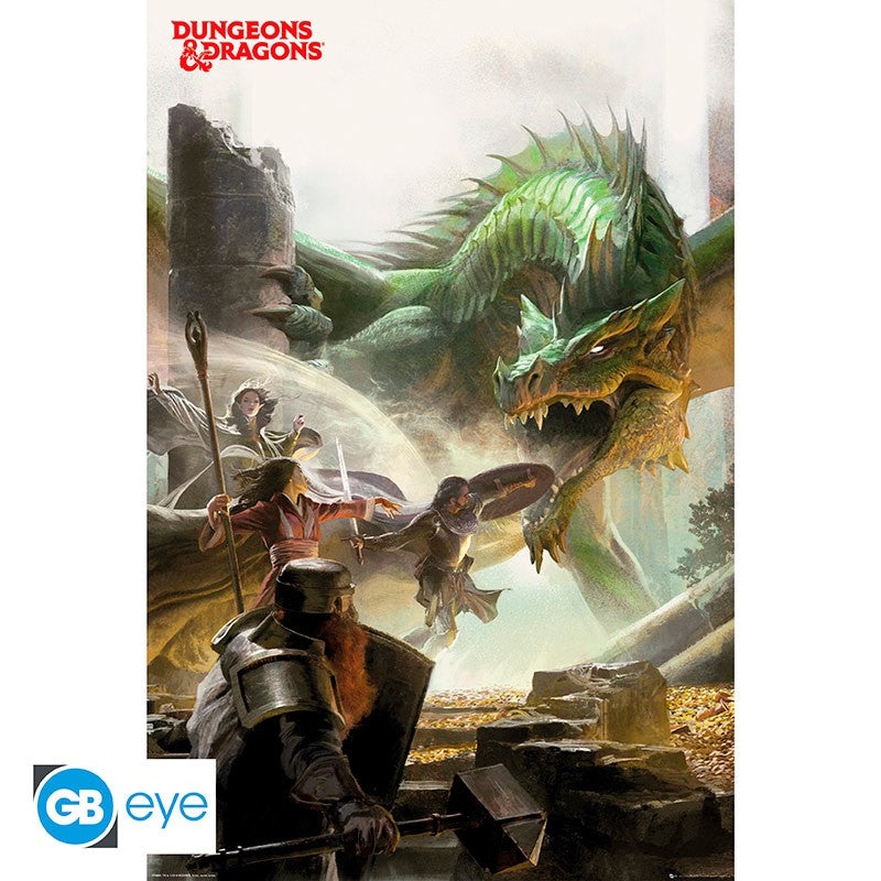 Dungeons & Dragons Maxi Poster "Adventure" 91,5 x 61 cm